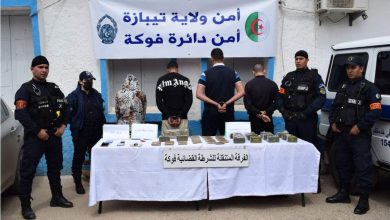 صورة تيبازة: وضع حد لجماعة إجرامية بفوكة