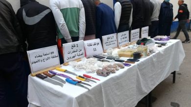 صورة شرطة العاصمة تطيح بجماعة إجرامية