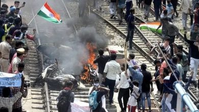 صورة احتجاجات عنيفة في الهند على برنامج جديد للتوظيف العسكري