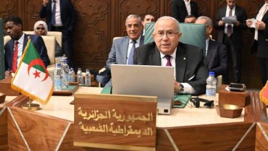 صورة رمطان لعمامرة يشارك في أشغال الدورة (158) لمجلس جامعة الدول العربية على المستوى الوزاري الذي انعقد القاهرة