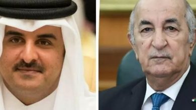 صورة رئيس الجمهورية يوجه دعوة رسمية إلى صاحب السمو أمير دولة قطر الشيخ تميم بن حمد آل ثاني