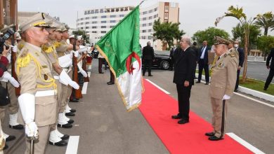 صورة رئيس الجمهورية، القائد الأعلى للقوات المسلحة، وزير الدفاع الوطني يترأس مراسم افتتاح الملتقى الوطني حول الإستراتيجية الوطنية للأمن السيبراني