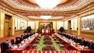 صورة إنطلاق أشغال منتدى الأعمال الجزائري – الصيني ببكين