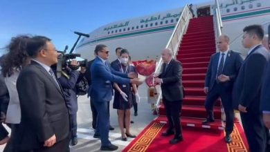 صورة رئيس الجمهورية يحل بمدينة شنزان بجنوب الصين