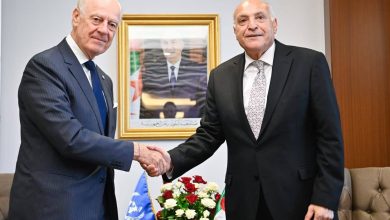 صورة عطاف يستقبل المبعوث الشخصي للأمين العام للأمم المتحدة إلى الصحراء الغربية